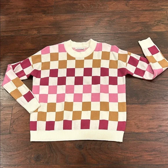 Staccato Checkered Sweater - Picture 2 of 5